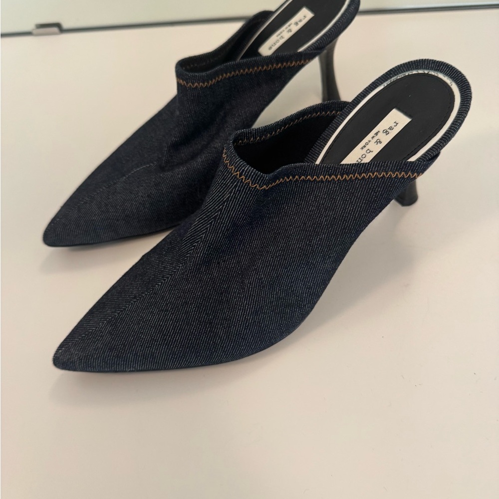 Women's Denim Mules